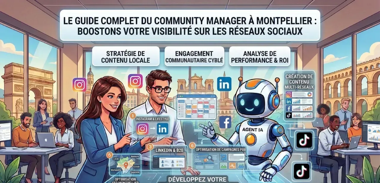 Réseaux sociaux à Montpellier : boostez votre visibilité